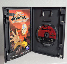 GameCube Avatar The Last Airbender Complete 2006 Nintendo Manual Disk Case