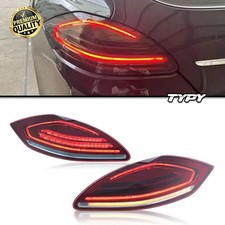 For 2010-2013 Porsche Panamera 970.1 Red Led Rear Tail Lights Brake Lamp