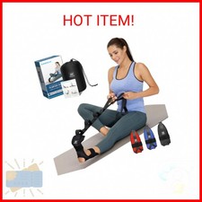 comness Foot and Calf Stretcher-Stretching Strap For Plantar Fasciitis, Heel Spu