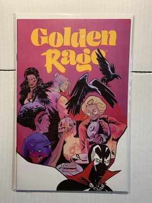 Golden Rage #5C Spawn Variant Cover, image comics