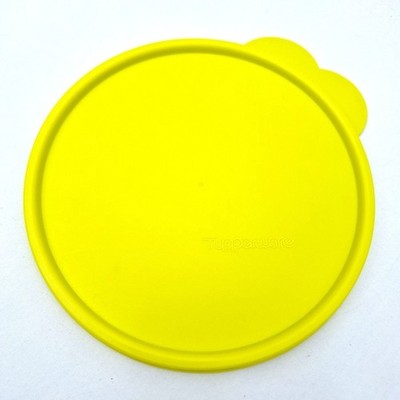 Tupperware Yellow Green C Seal Lid 2541D-2 Replacement Part Oversize Tab