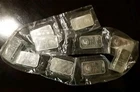 Lot Of 10 Engelhard American  1 oz .999 Fine Silver Bars Sealed E3