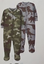 Two Pack Carters Fleece Footed Pajama Blanket Sleeper