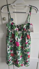 Uniqlo x Princesse Tam Tam Summer Sun Cotton Dress Strappy Floral - Size M