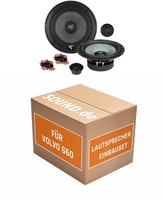 Lautsprecher Boxen Einbaupaket Front Hifonics ZS6.2E Passend FüR Volvos60 P24 |