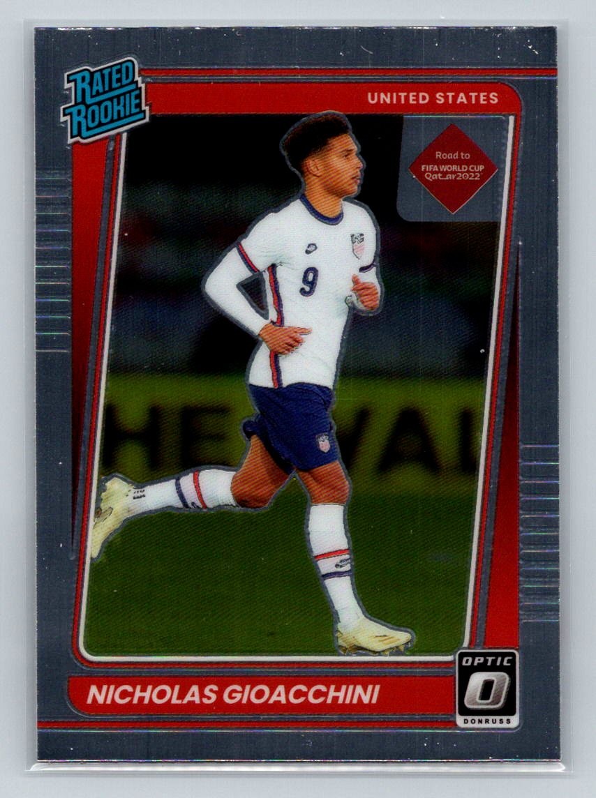 2021-22 Donruss #190 Nicholas Gioacchini Optic
