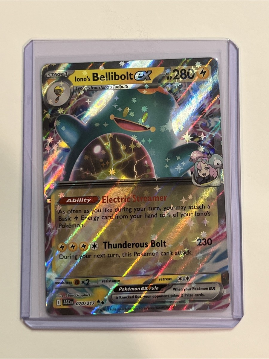 Iono's Bellibolt ex - 070/217 Double Rare - Ascended Heroes (ASC