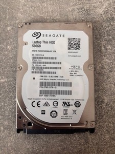500GB Seagate 2.5 Zoll SATA HDD Laptop Festplatte getestet