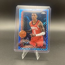 2025 Topps Chrome Jabari Smith Jr. Blue X-Fractor #62 Houston Rockets