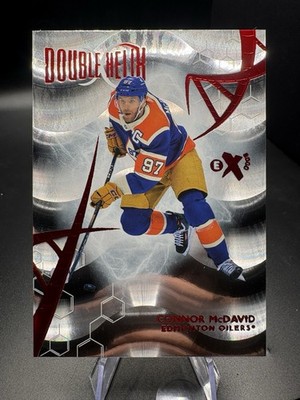 2023-24 NHL EX 2000 E-X 2000 Double Helix Insert #DH-2 Connor McDavid !!