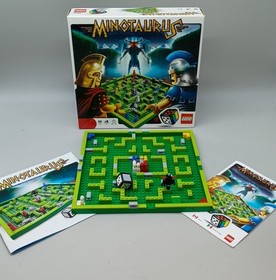 LEGO Ninjago 3856 & Minotaurus Games + Minifigure Faces Puzzle Lot
