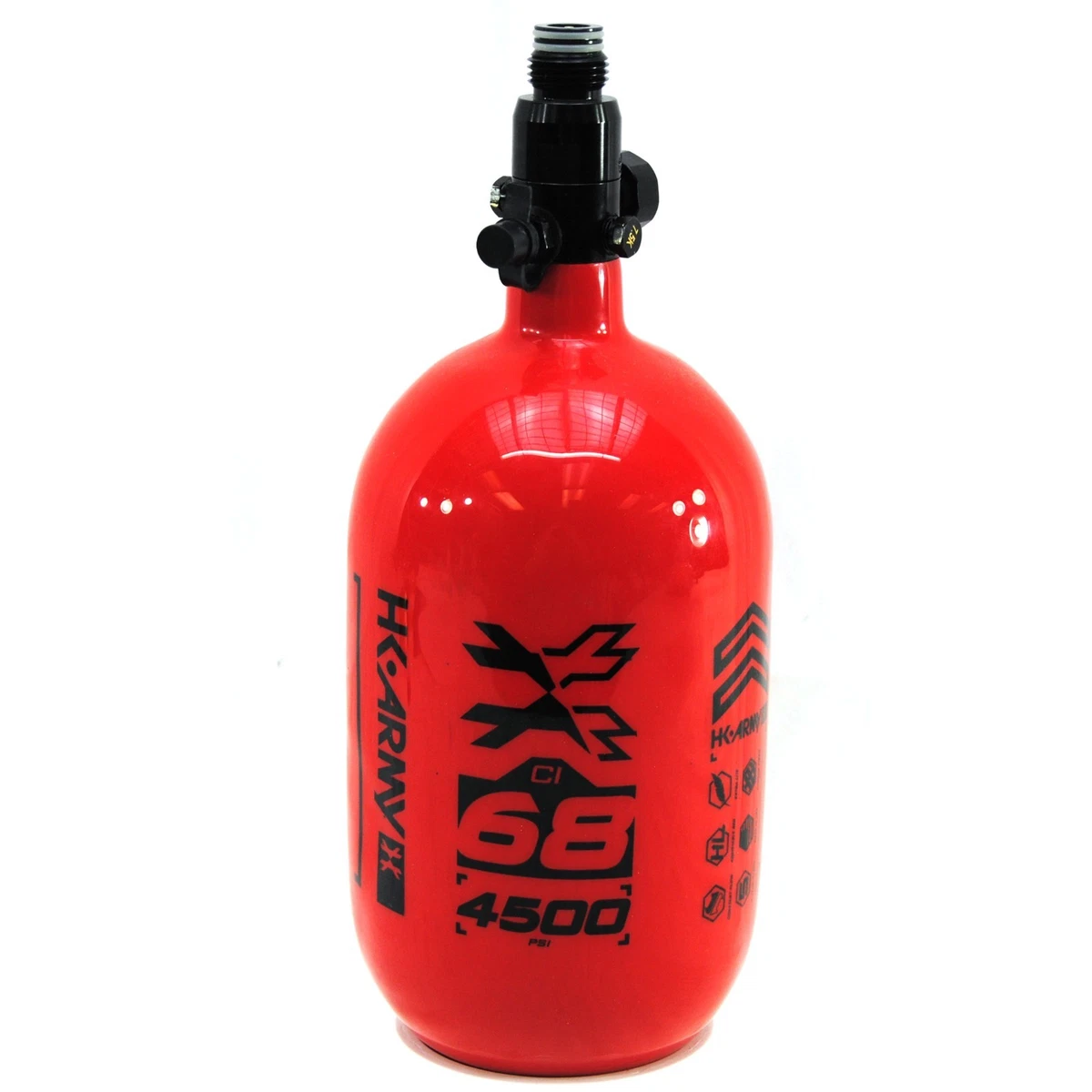 Manomètre Paintball Eclipse – 5000 PSI, HPA, Air Comprimé, Réservoir Carbone, Occasion