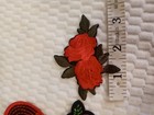 Flowers And Hearts Embroidered Patches Set Of 10 — photo 8
