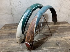 Vintage Bike Fenders Pre War Schwinn Monklark And Rare Reflector Old 26