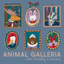 Animal Friends 2026 Calendar | Nursery Wall Art Calendar | Wall Planner 2026-...