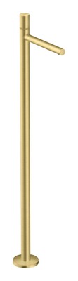 Axor Uno Einhebel-Waschtischmischer bodenstehend mit Zerogriff - Brushed Brass