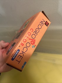 NeoGeo Pocket Color IPS-screen CIB Anthracite Tested w/ game