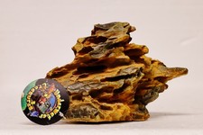 UNDERWATER TREASURES JAGGED STONE EBI-393 SMALL DECORATION ORNAMENT AQUARIUM