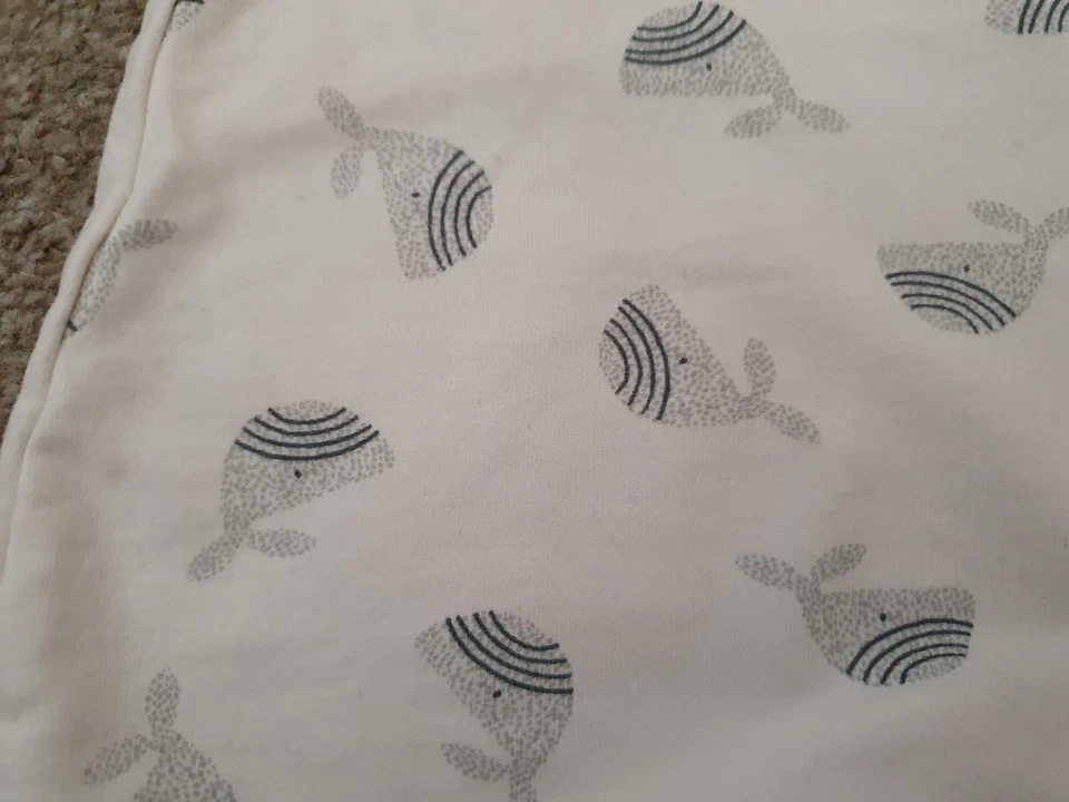 Baby Boys Next Whale Patterned Short Dungarees Age Up To 3 Months - Image 3 of 3