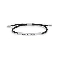 God Is In Control Inspirational Bracelets with Card Christian Faith Bracele - 03