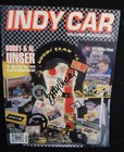 BOBBY UNSER Signed Indy Car Racing Magazine PSA/DNA — photo 1
