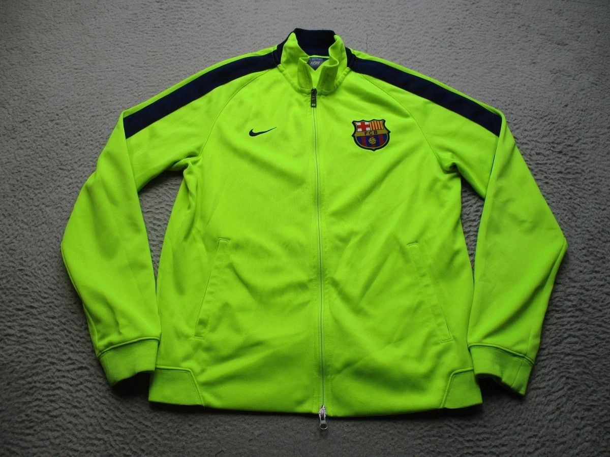 FC Barcelona Yellow International Club Soccer Fan Jackets for sale