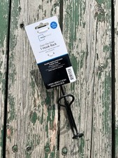 MAINSTAYS Over The Door 1-Hook Metal Organizer Rack for Coats Hats Towels