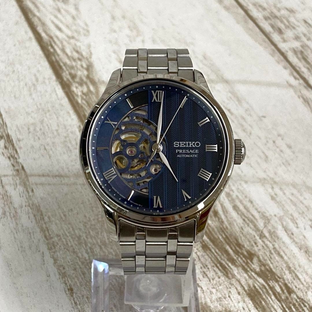 SEIKO SARY253 PRESAGE Japanese Garden Skeleton Dial Model Mechanical Men's Watch
