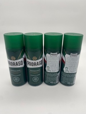 Proraso Erfrischender Rasierschaum, 4 x 400 ml