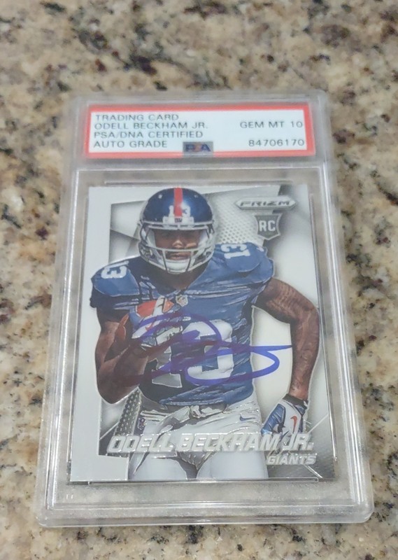 2014 Panini Prizm - Odell Beckham Jr. #282 Silver Prizm (RC)