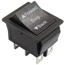 2 Pack 6V 12V Forward Reverse Switch - Forward Stop Backward Button Accessories