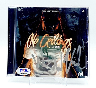 #ad Lil Wayne PSA DNA Autographed No Ceilings CD West Young Money YMCMB $296.65