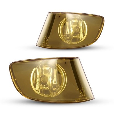 Yellow Lens Fog Lights for 2007-2011 BMW 3 Series E92 E93 - 2PCS Front Fog Lamps