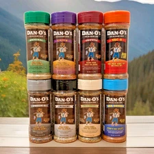 Dan-O's Seasoning Variety Pack - (8) Small Bottles (2.6oz-3.5oz) GOOD DATES!