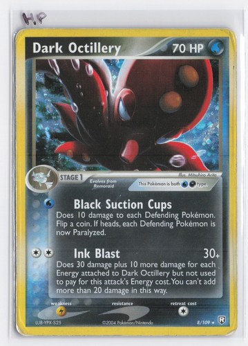 Pokemon Dark Octillery #8/109 Team Rocket Returns