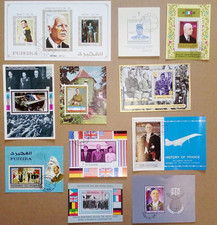 11 Blocs Feuillets Timbres