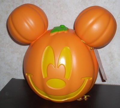 2025 Disney Halloween Mickey Mouse Pumpkin Jack-O-Lantern Light Up Blow ...