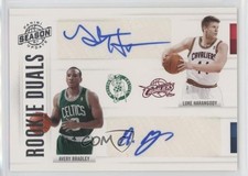 2010-11 Panini Season Update 18/99 Luke Harangody Avery Bradley #40 Auto 0s5s