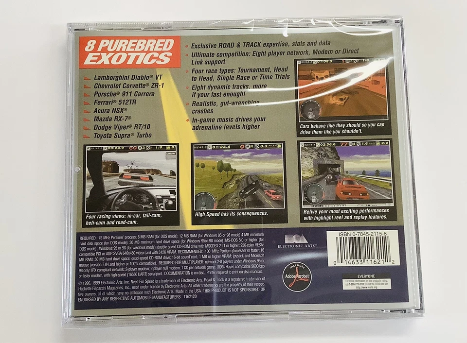 "BRAND NEW" Road & Track Presents: The Need for Speed SE - Special Edition (PC) - Image 2 of 3