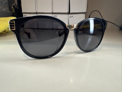 Gucci Men's Sunglasses GG0586SA 001 Black Gold Grey Lens 55mm