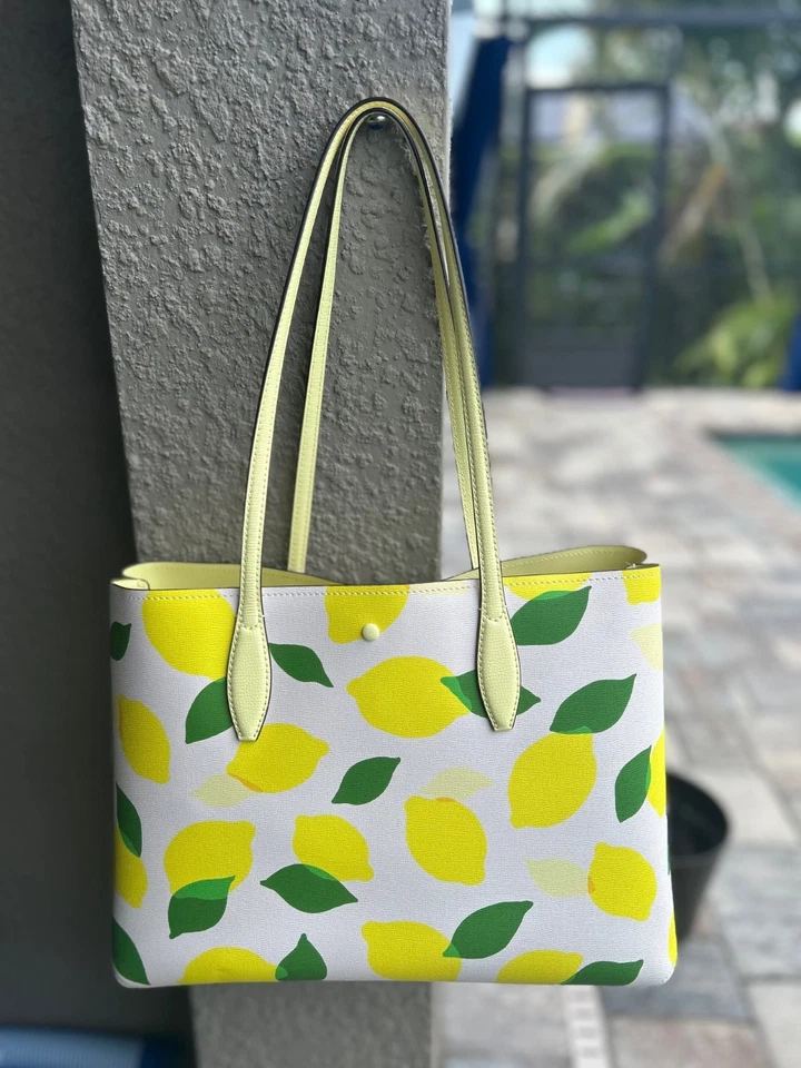 Kate Spade New York All Day Lemon Tote - Image 2 of 4