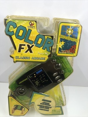 MGA Games Color FX Classic Arcade Asteroids New Sealed 2006 Electronic Hand Held
