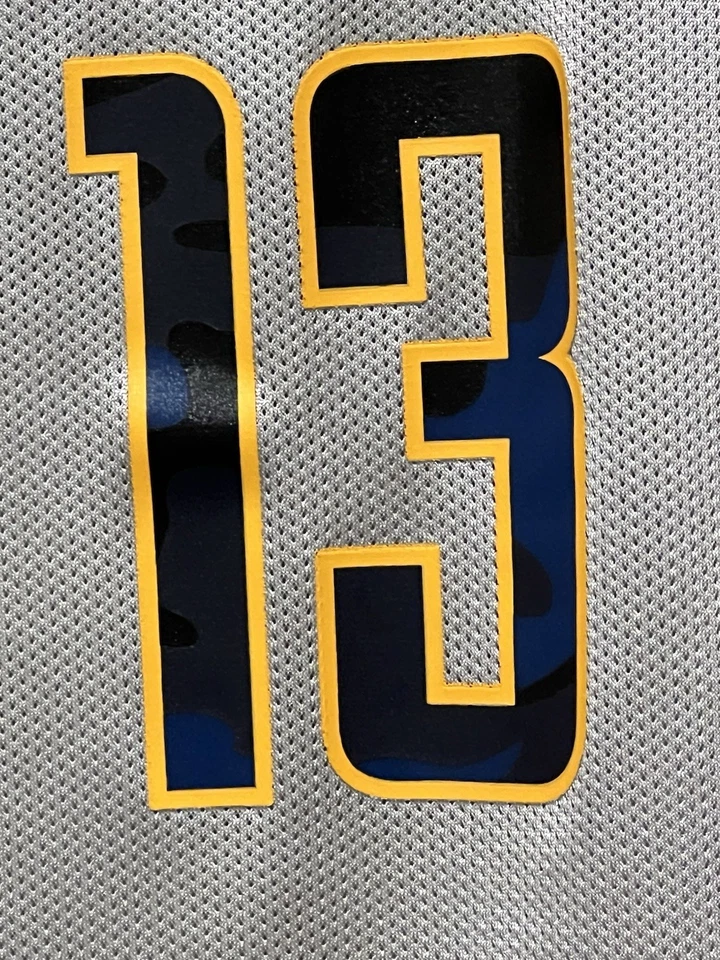 Подлинная футболка Indiana Pacers Пола Джорджа No13 NBA размер XL серая NBA (D97) - Изображение 4 из 4