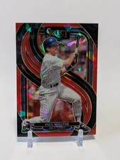 Paul Molitor Milwaukee Brewers 2025 Panini Select #147 Red Ice Prizm #'d/199