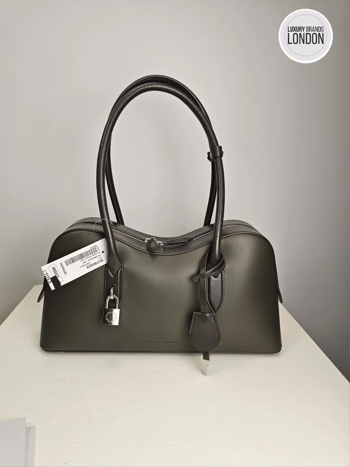 Stella McCartney — Stella Mccartney Ryder Shoulder Bag Dark Olive Brand New Authentic RRP £1175