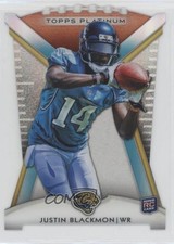 2012 Topps Platinum Rookie Die-Cut Justin Blackmon #PDC-JB fm0