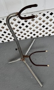 Vintage Guitar Stand Chrome Metal – For Parts/Repair