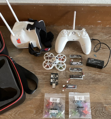 EMAX Tinyhawk II RTF FPV Quadcopter Kit w/ Goggles, Radio, Batteries, Case