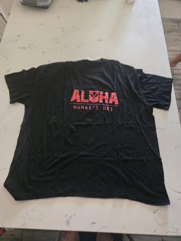Aloha Hawai'i Nei Mens Adult T-shirt 3XL