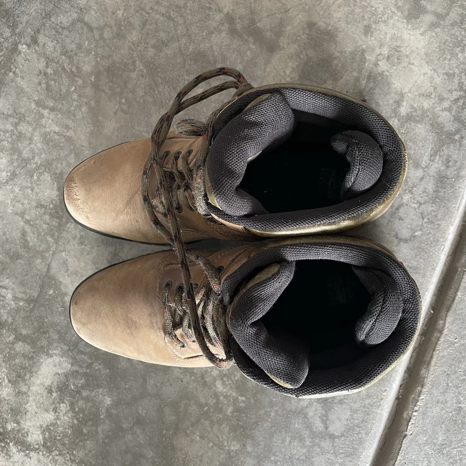 Botas de senderismo Rockport para mujer talla 9,5 marrón gamuza cuero vintage Foto 4 de 4